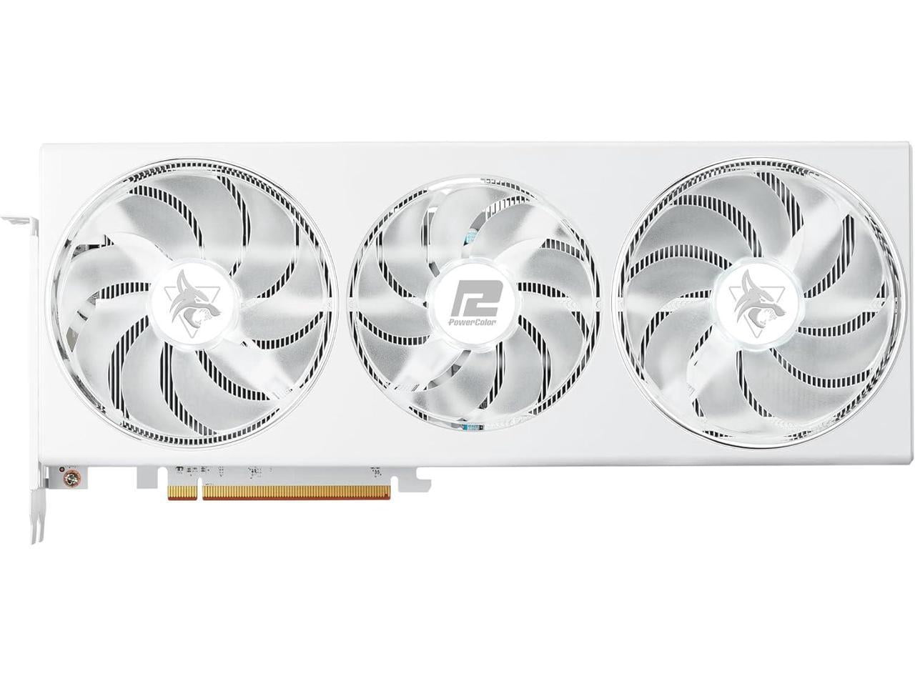 PowerColor Hellhound Spectral White AMD Radeon RX 7800 XT 16GB 
