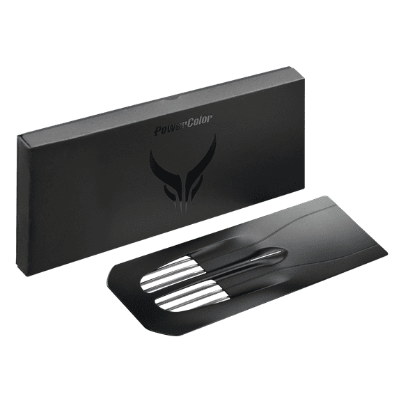 PowerColor Intrusive Swappable Backplate for Red Devil RX 7000 Series