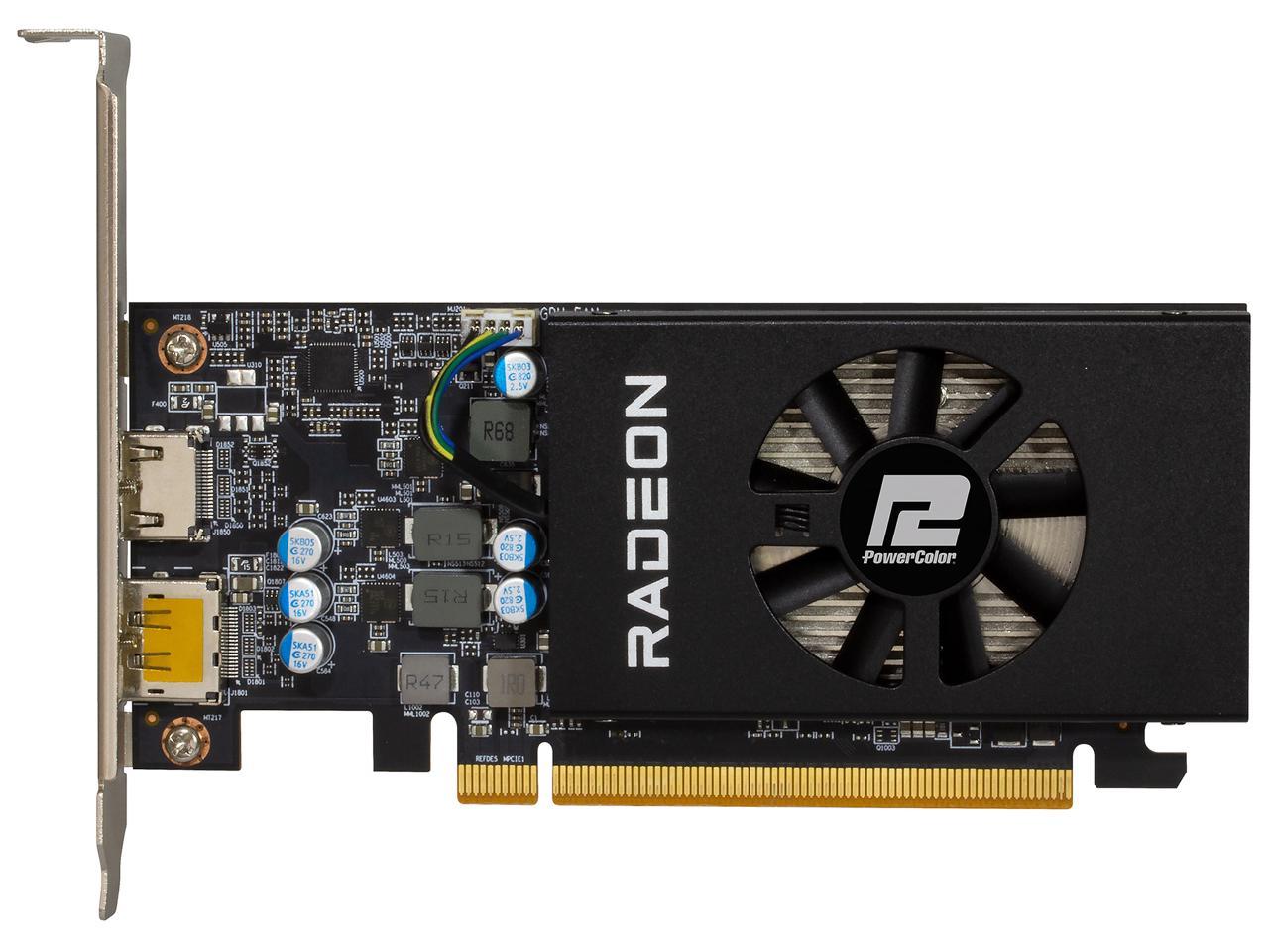 Powercolor Radeon Low Profile Graphics Card PowerColor Radeon RX