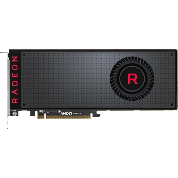 PowerColor Radeon RX Vega 64 8GB HBM2 PCI Express 3.0 x16 CrossFireX Support ATX Video Card AXRX VEGA 64 8GBHBM2-3DH (Black)