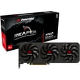 thumbnail image 1 of PowerColor Reaper AMD Radeon RX 9070 XT 16GB GDDR6 Triple Fan PCIe 5.0 Gaming Graphics Card, 1 of 4