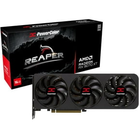 PowerColor Reaper AMD Radeon RX 9070 XT 16GB GDDR6 Triple Fan PCIe 5.0 Gaming Graphics Card