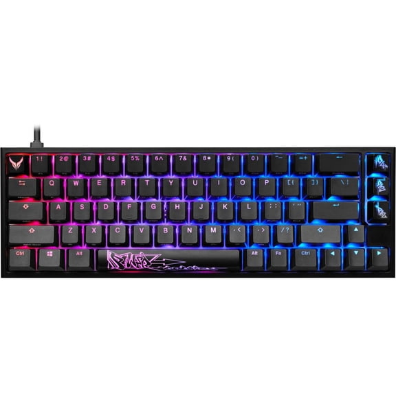 PowerColor USB-C x Ducky One 2 SF RGB Mechanical Keyboard, Kailh Brown Switches