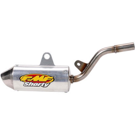 PowerCore 2 Shorty Silencer , Color: Natural, Material: Aluminum