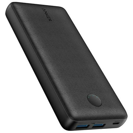 Anker - PowerCore Select 20k mAh Power Bank Dual-Port Portable Phone Charger - Black