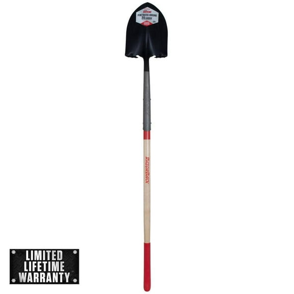 PowerEdge 48 in. Wood Handle Super Socket Digging Shovel
