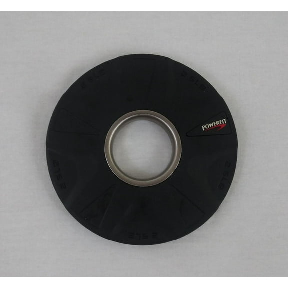 PowerFit Equipment Five Star Premium Rubber Grip Plates 2.5lb