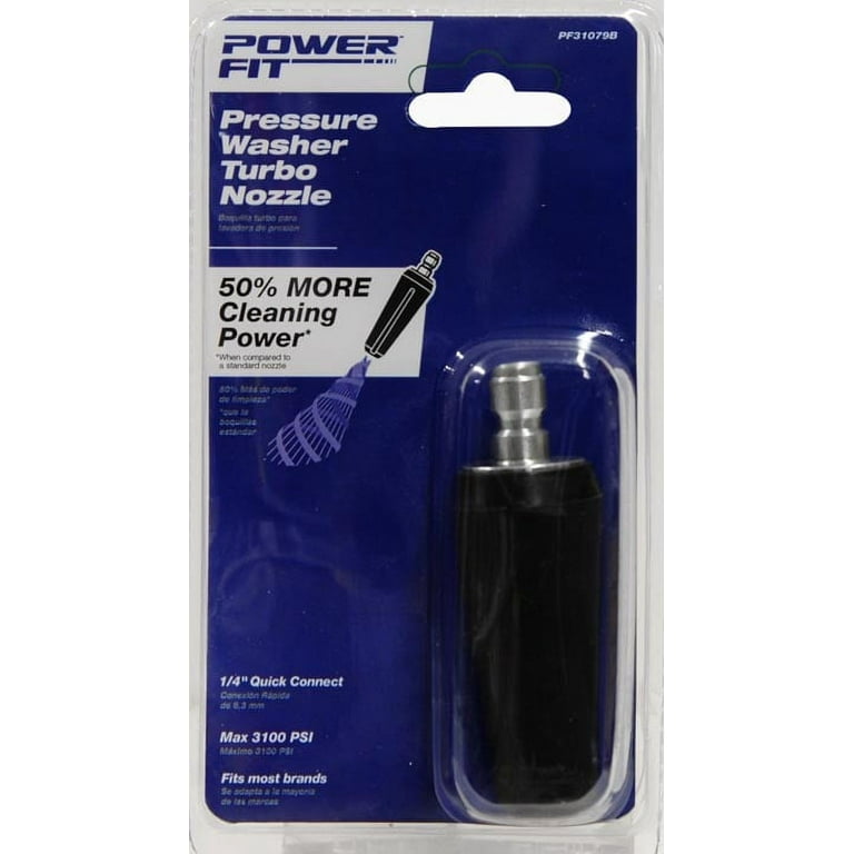 PowerFit Quick Connect Pressure Washer Turbo Nozzle Walmart