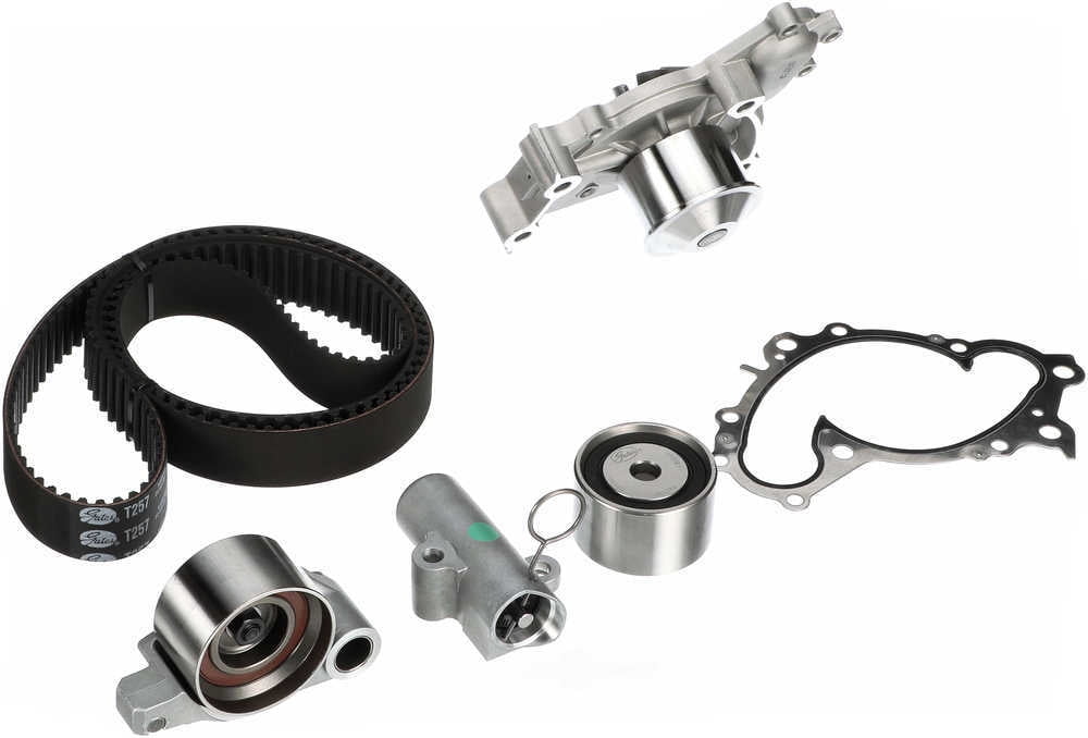 Gates TCKWP257B PowerGrip Premium Timing Component Kit with Water Pump (TCKWP)