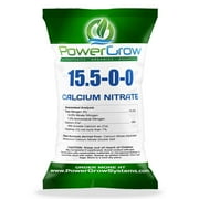 PowerGrow Systems 15.5-0-0 Calcium Nitrate Organic Fertilizer, 1 lb