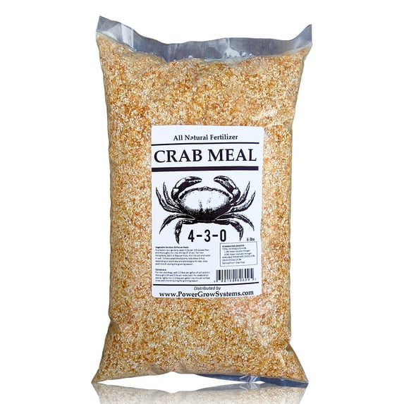 PowerGrow Systems Crab Meal Fertilizer, 5 lb
