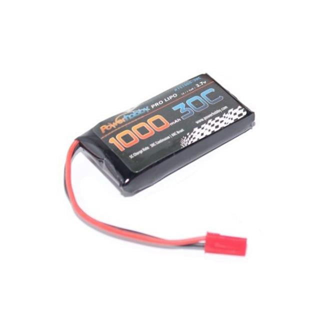 PowerHobby 1S 3.7V 250mAh 45C LiPo Battery (4-Pack) – For Blade MSR