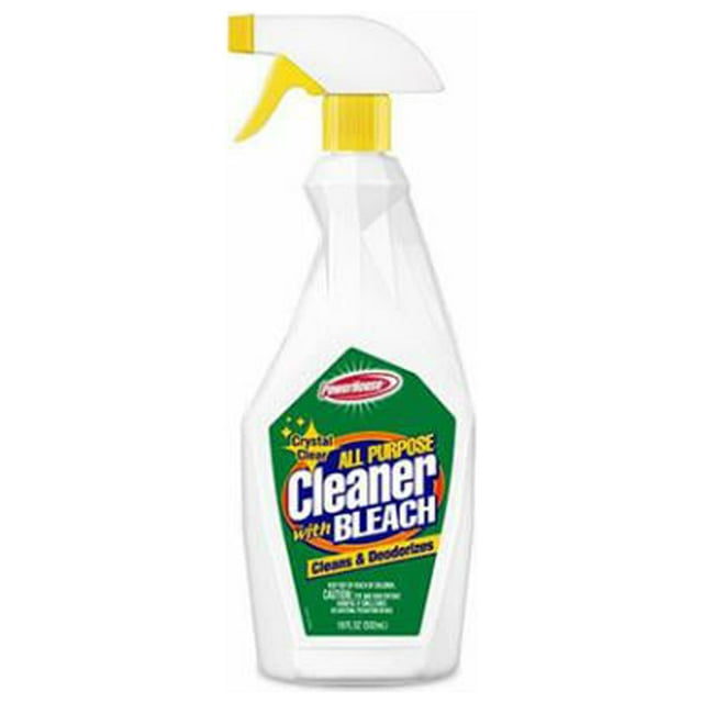 PowerHouse 1199212 AllPurpose Cleaner With Bleach, 18 oz. Trigger