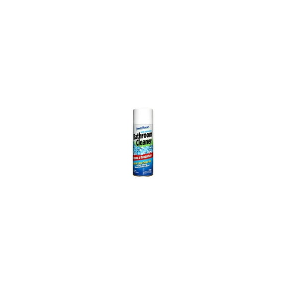 PowerHouse 91092-12 Bathroom Foam Cleaner, Non-Abrasive, 12-oz. Aerosol - Quantity 12