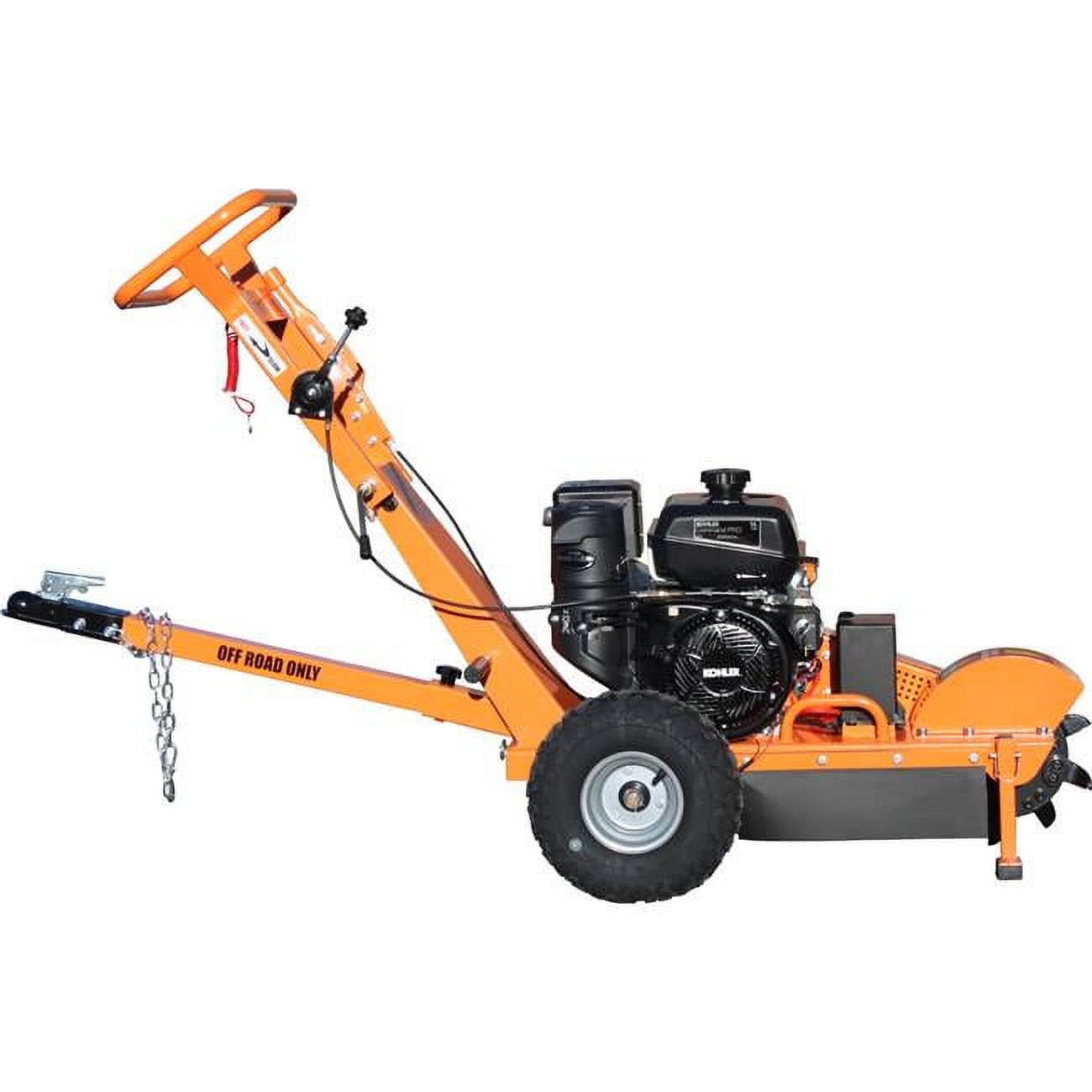 PowerKing PK0803EH 10 in. 14HP Stump Grinder Chipper Shredder with