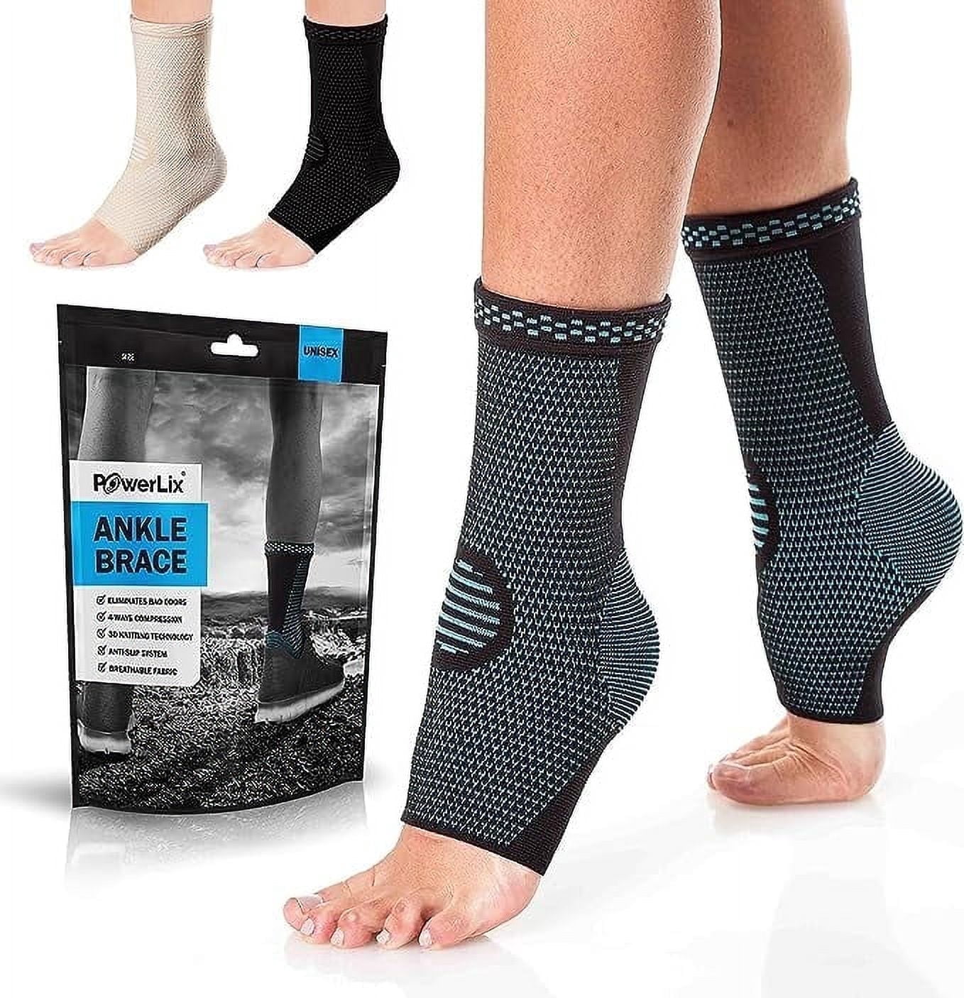 B>POWERLIX</b> <b>Compression</b> <b>Socks</b> <b>for Women</b> & <b>Men</b> (<b>Pair</b>) For