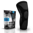 thumbnail image 1 of Powerlix Knee Brace, 4-Way Compression for Men & Women, Pain Relief & Support, S, Black, 1 of 9