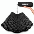 thumbnail image 1 of PowerLix Ultralight and Compact Inflatable Mattress, Camping Sleeping Pad, Thermal Insulation Camping Mattress, Lightweight, All-Weather Camping Pad, Black, 74.8" x 22.8", 1 of 9