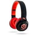 thumbnail image 1 of PowerLocus Kids Headphones, Wireless Headphones Over Ear, 85dB Volume Limited, LED lights, Micro SD card mode, Foldable with Carry Pouch and Hi-Fi Stereo (Red), 1 of 3