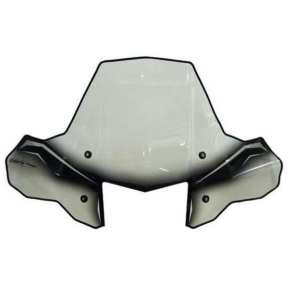 PowerMadd 24570; Cobra Atv Protek Windshield With Cut Std Mount