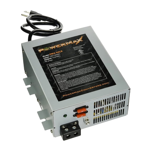PowerMax PM3-45LK PM3-12V LK-Series Converter - 45 Amp