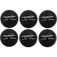 thumbnail image 1 of PowerNet 3.2" 6 Pack Weighted Training Balls for Hitting Batting, Build Strength & Muscle, Improve Technique, Training Equipment for Throwing, Softball Size (20 oz - Black), 1 of 9