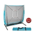 thumbnail image 1 of PowerNet 5x5 Baseball Softball Practice Hitting Net Bundle (w/ strike zone + training ball), 1 of 6