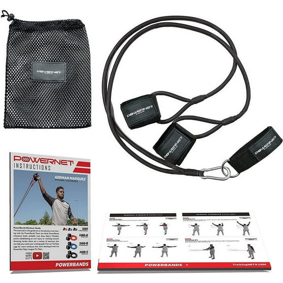 PowerNet Arm Care Band for Conditioning or Rehab to Attach to Fence (1160ABC)