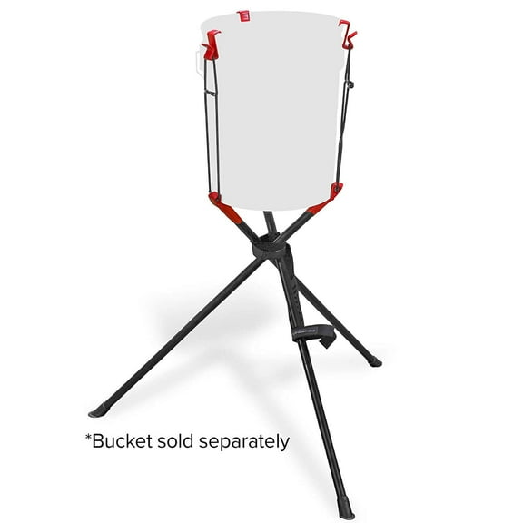 PowerNet Baseball Softball Portable Bucket Caddy Lifter | Holds 2-6 Gallon Buckets by Jupiter Gear