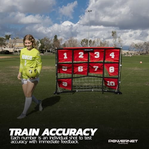 Carli Lloyd Numbered Soccer Target Goal 6x4 FT Great for