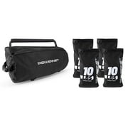 PowerNet PowerPro Sandbag, Holds Up to 40 Pounds in Sandbags, Heavy-Duty Workout Equipment for Strength Training and Fitness, Home Gym Exercise Equipment, Workout Guide Included