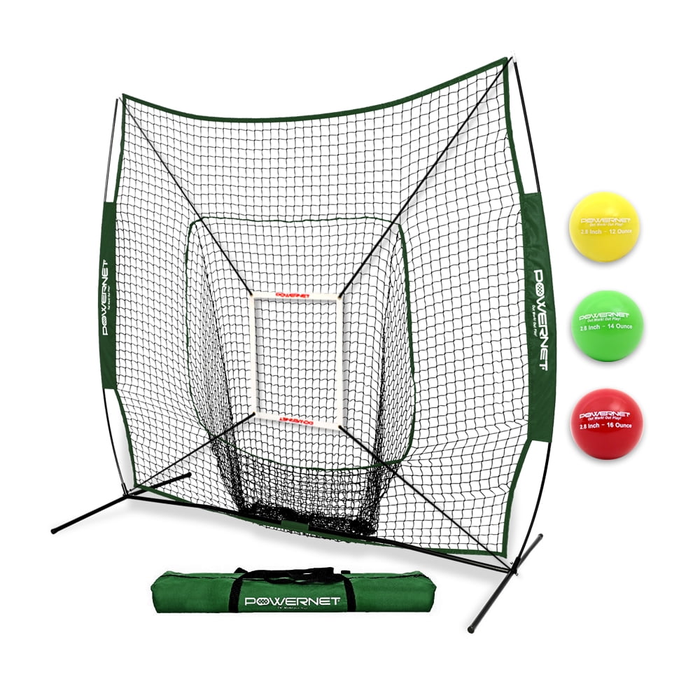 DLX 2.0 Baseball Softball Hitting Net System w/ 3 Progressive