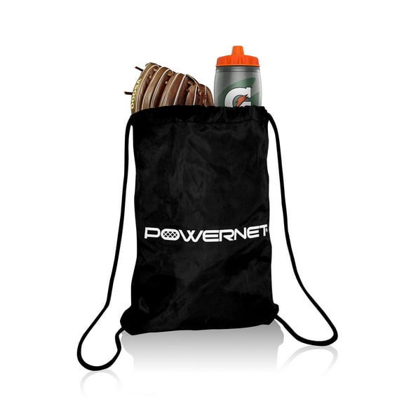 PowerNet Drawstring Sack | Cinch Close Training Gym Sack | Carry Hiking or to Sports Events