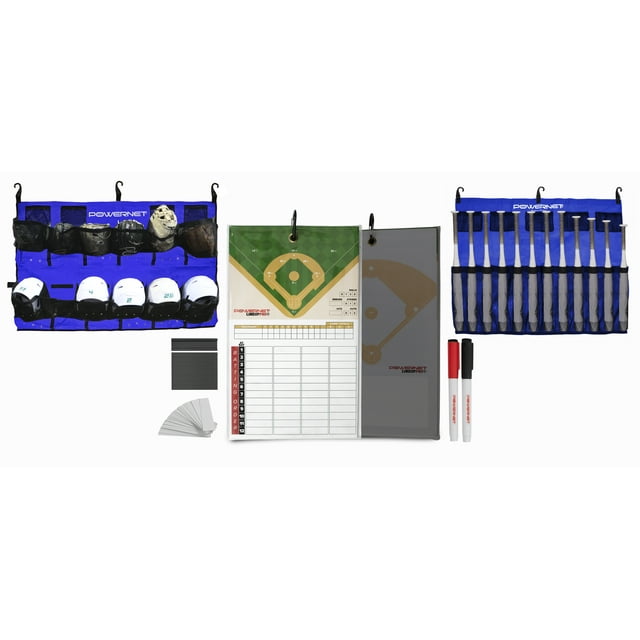 PowerNet Hanging Bat Caddy Ultimate Coaching Team Bundle
