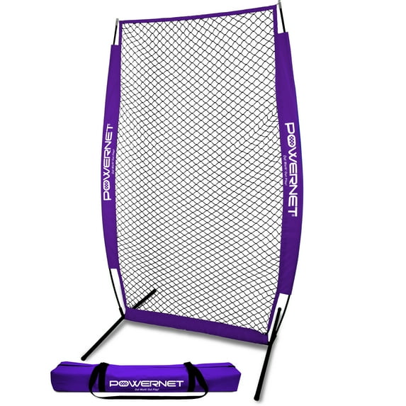 PowerNet I-Screen Pitching Protection Net for Baseball Softball Batting Practice