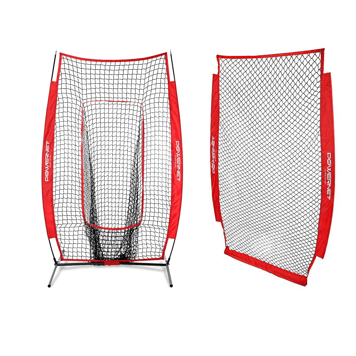 IScreen w/ Frame + Infielder Net Bundle