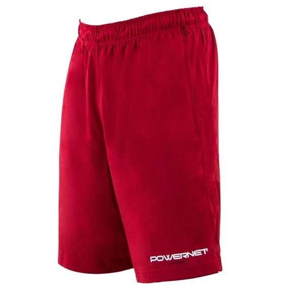 PowerNet Men's Performance Sport Fitness Athletic Training Shorts Loose Fit