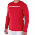 thumbnail image 1 of PowerNet Men's Performance Training Athletic Long Sleeve Shirt Loose Fit, 1 of 4
