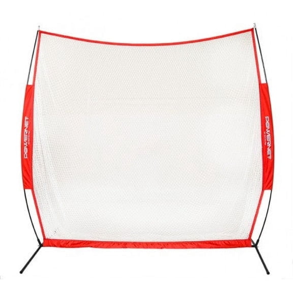 PowerNet Portable Golf Net, Golf Practice Net for Backyard & Garage, Outdoor Indoor Golf Chipping Net, Driving Range Backstop Net, 7 x 7 FT Screen Golf Hitting Net