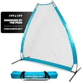thumbnail image 1 of PowerNet Portable Softball & Baseball Batting Practice Pitching Screen, 7-FT I-Frame or A-Frame Pitching Net, 1 of 13