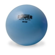 PowerNet Power Plyometrics Weighted Training Ball, Weighted Plyo Balls Baseball, Softball Baseball Training Equipment, Weighted Baseballs for Velocity (64 oz)