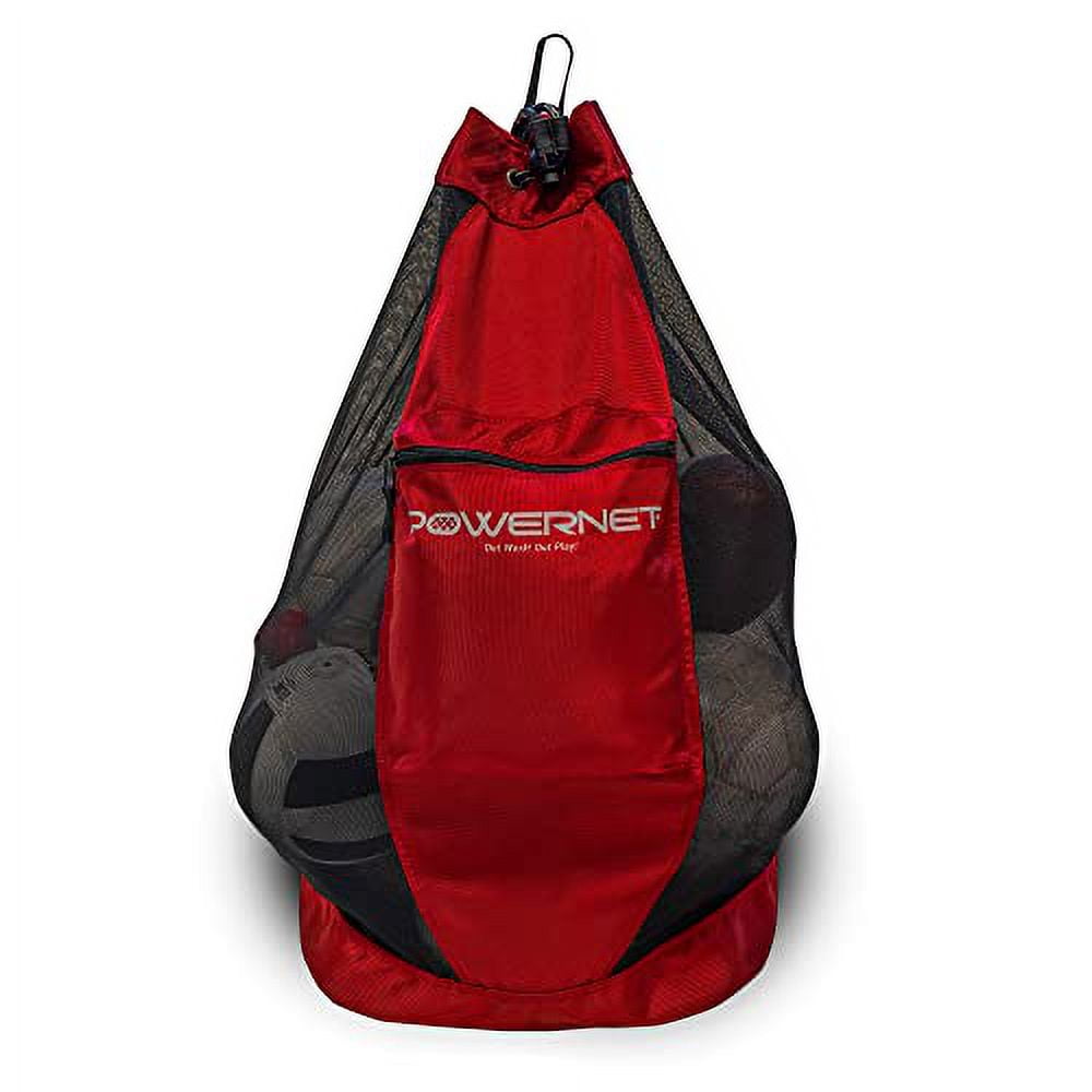 Soccer Ball Bag Large Carry With Large Drawstring Mesh Bag