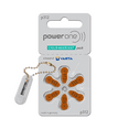 thumbnail image 1 of Power One Size 312 Hearing Aid Batteries (120 Batteries) + 2 Cell Battery Keychain, 1 of 6