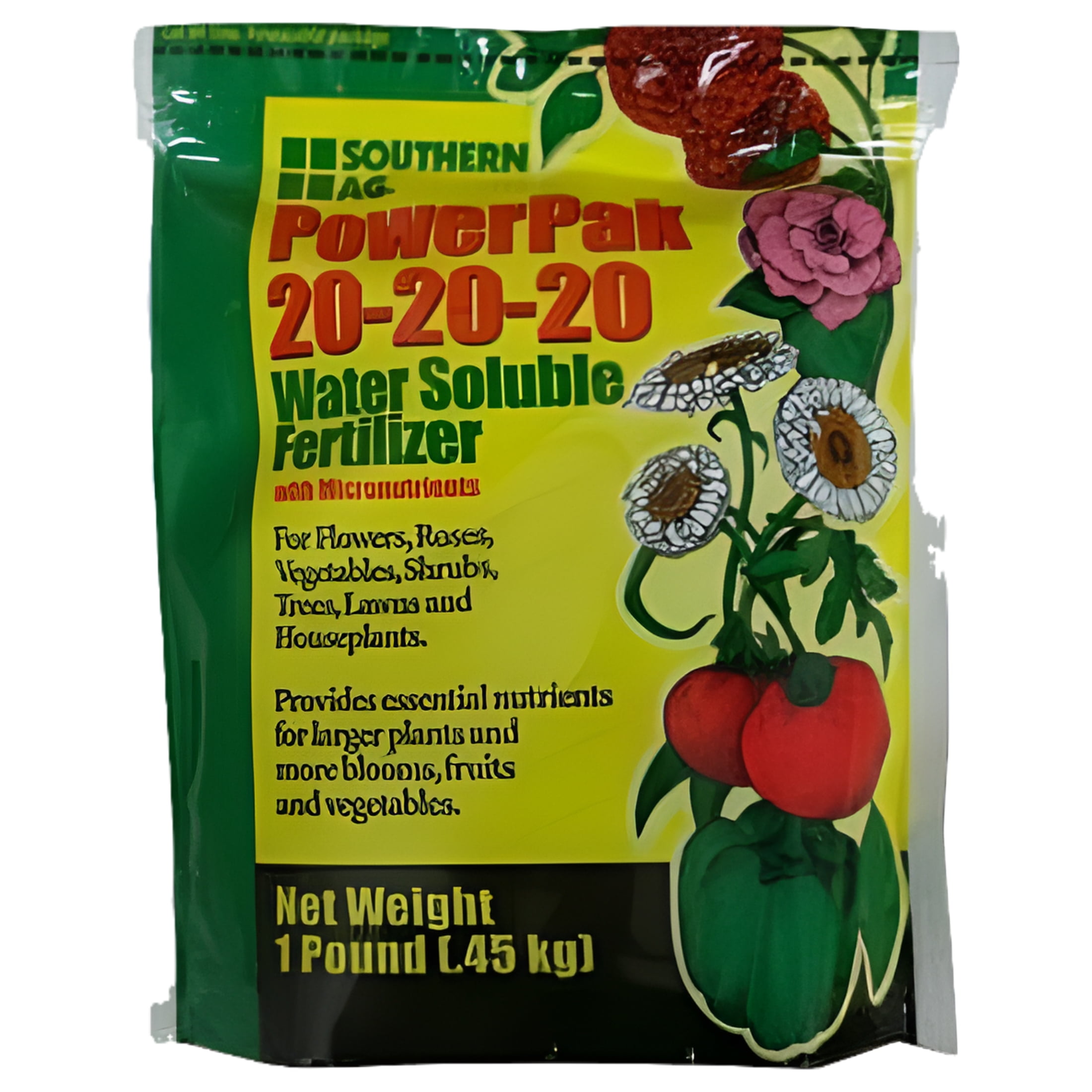 PowerPak 20-20-20 Soluble Fertilizer - 1 Lb.