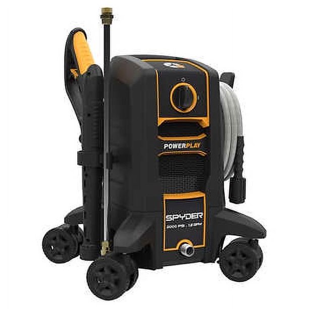 PowerPlay Spyder Electric Pressure Washer 2000 PSI with 4Wheel