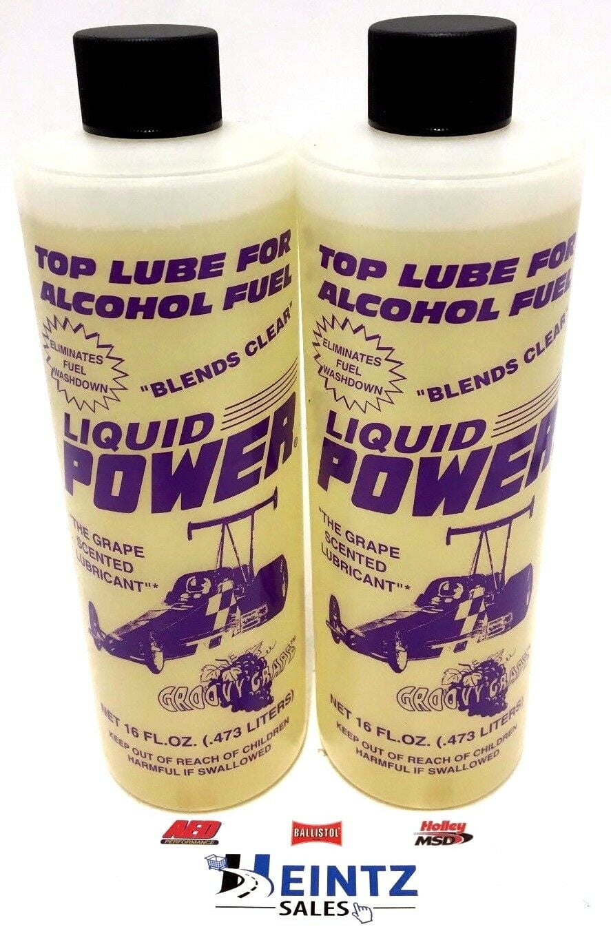 PowerPlus GRAPE Scented Lubricants Alcohol Top Lube 16ozLiquid Power