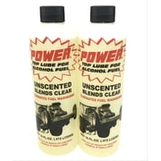 PowerPlus Lubricants Alcohol Top Lube Unscented 16oz-Liquid Power Upper Cylinder Lube - 2 PACK