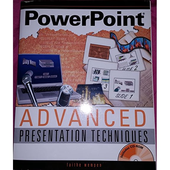 Pre-Owned PowerPoint Advanced Presentation Techniques [With CDROM] (Paperback) 0764568817 9780764568817