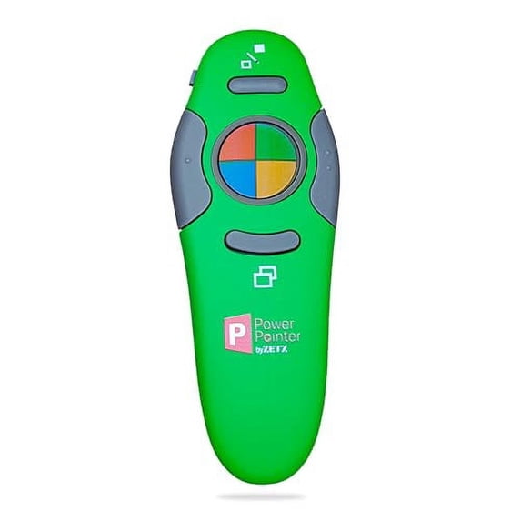 PowerPoint Presentation Clicker Green