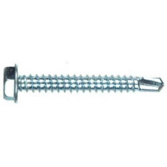 PowerPro 116129 Premium Star Drive Hex Washer Sheet Metal Screw, 1/4"x1.5",37-Ct